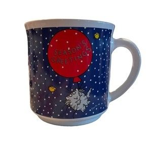 Vintage Boynton Season's Greetings Mug